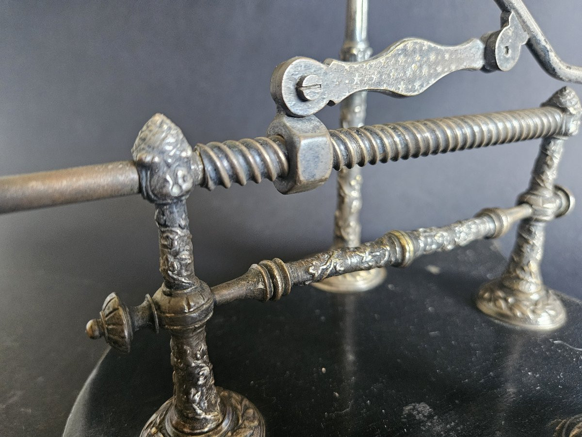 Porte-bouteille décanteur à crémaillère-photo-3