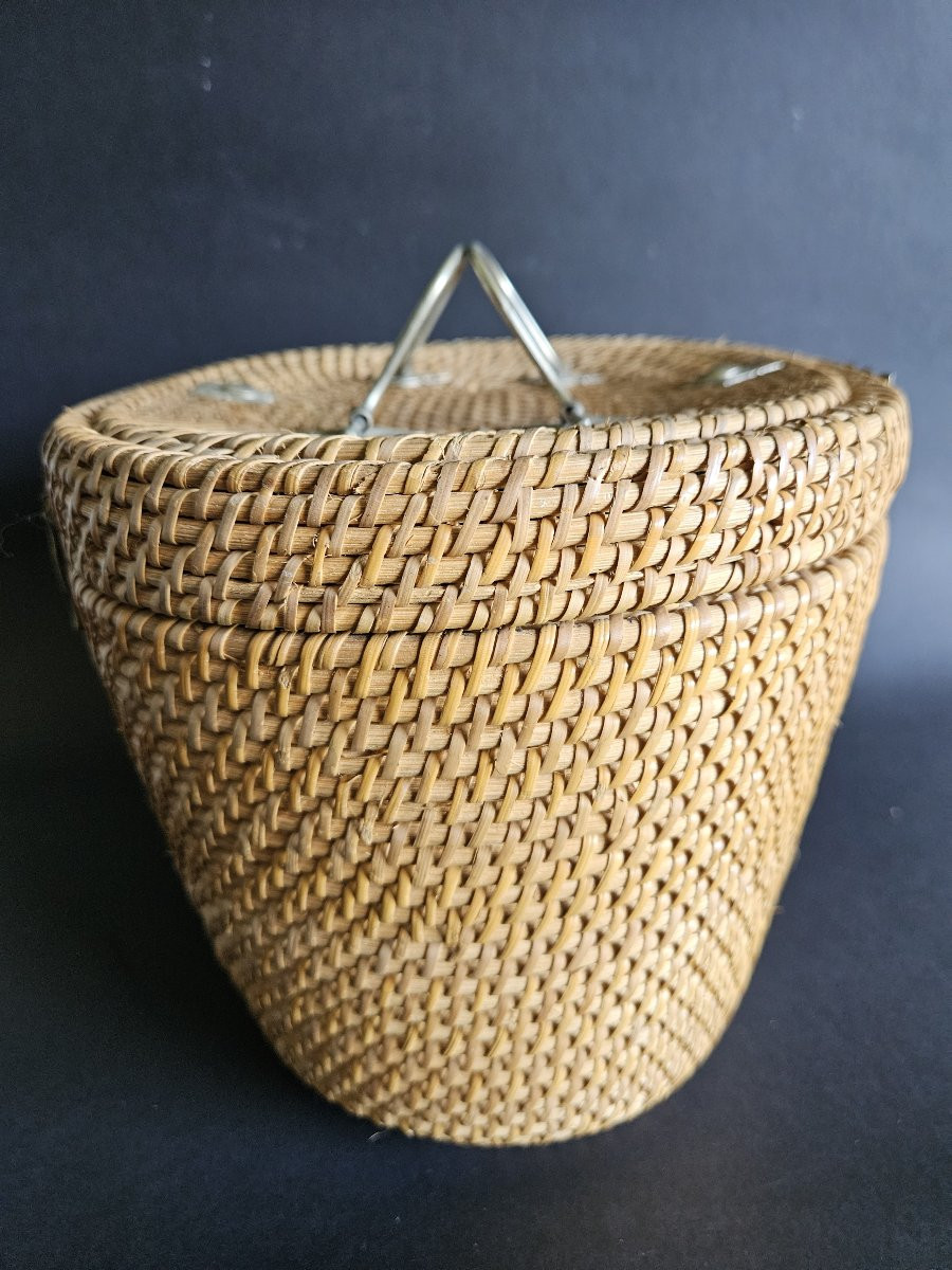 Wicker Picnic Basket-photo-4