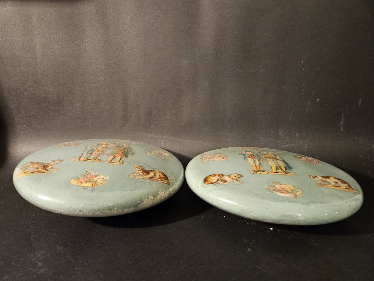 Paire de boules à perruque plates-photo-8