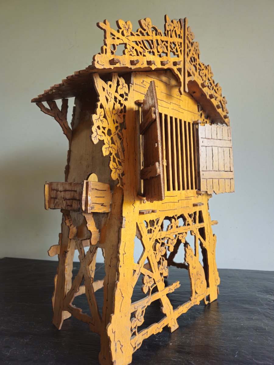 Wooden Cut-out Birdcage-photo-6