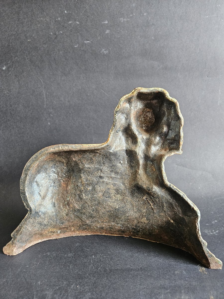 Cast-iron Dog Doorstop-photo-3