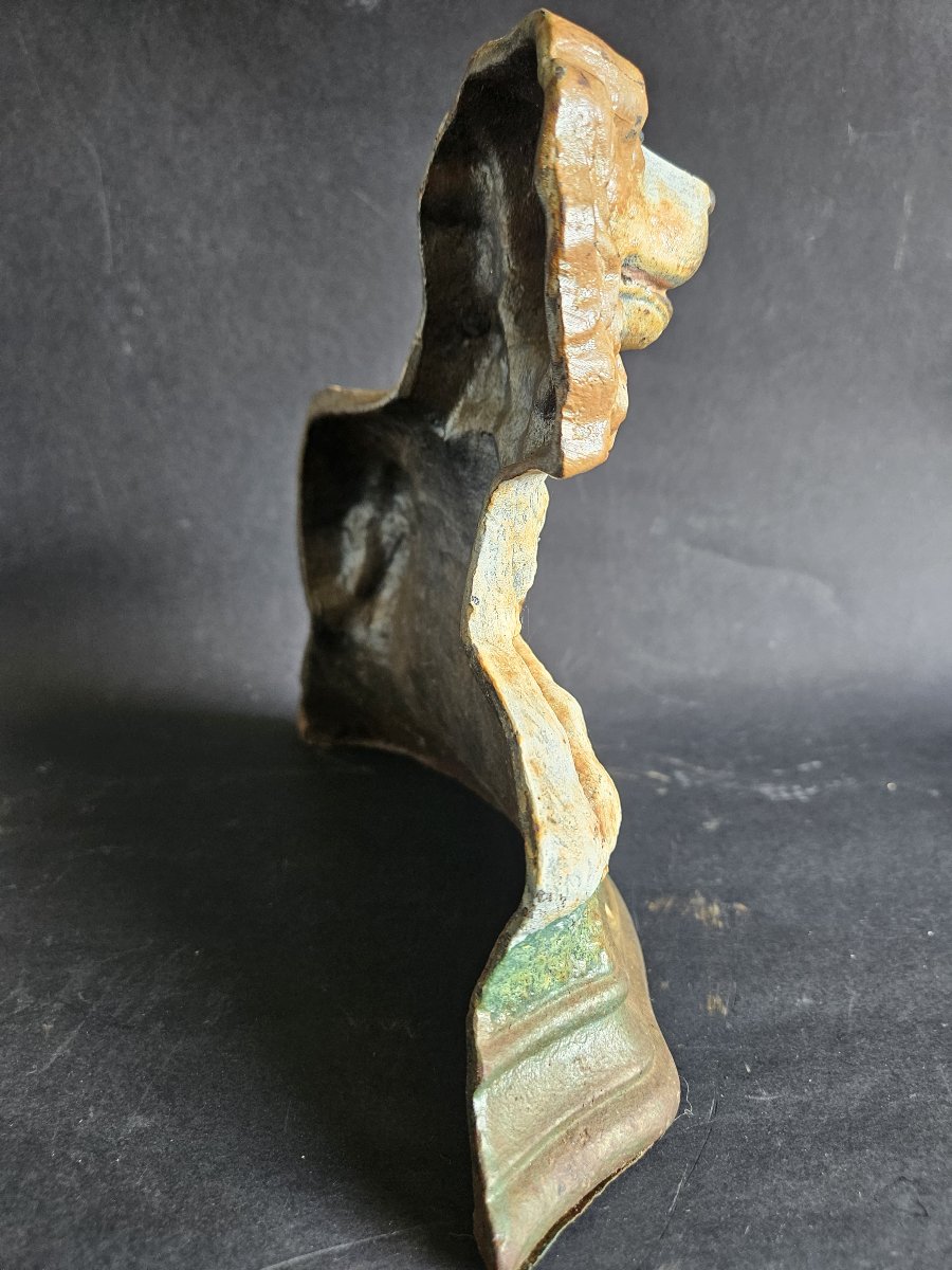 Cast-iron Dog Doorstop-photo-4