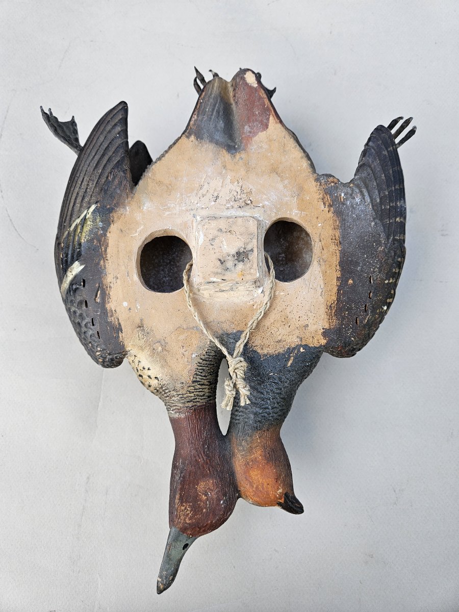 Oiseaux nature morte en terre cuite autrichienne -photo-4