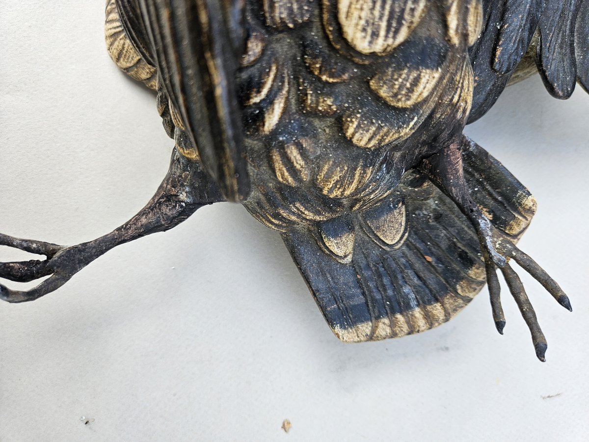 Oiseaux nature morte en terre cuite autrichienne -photo-4