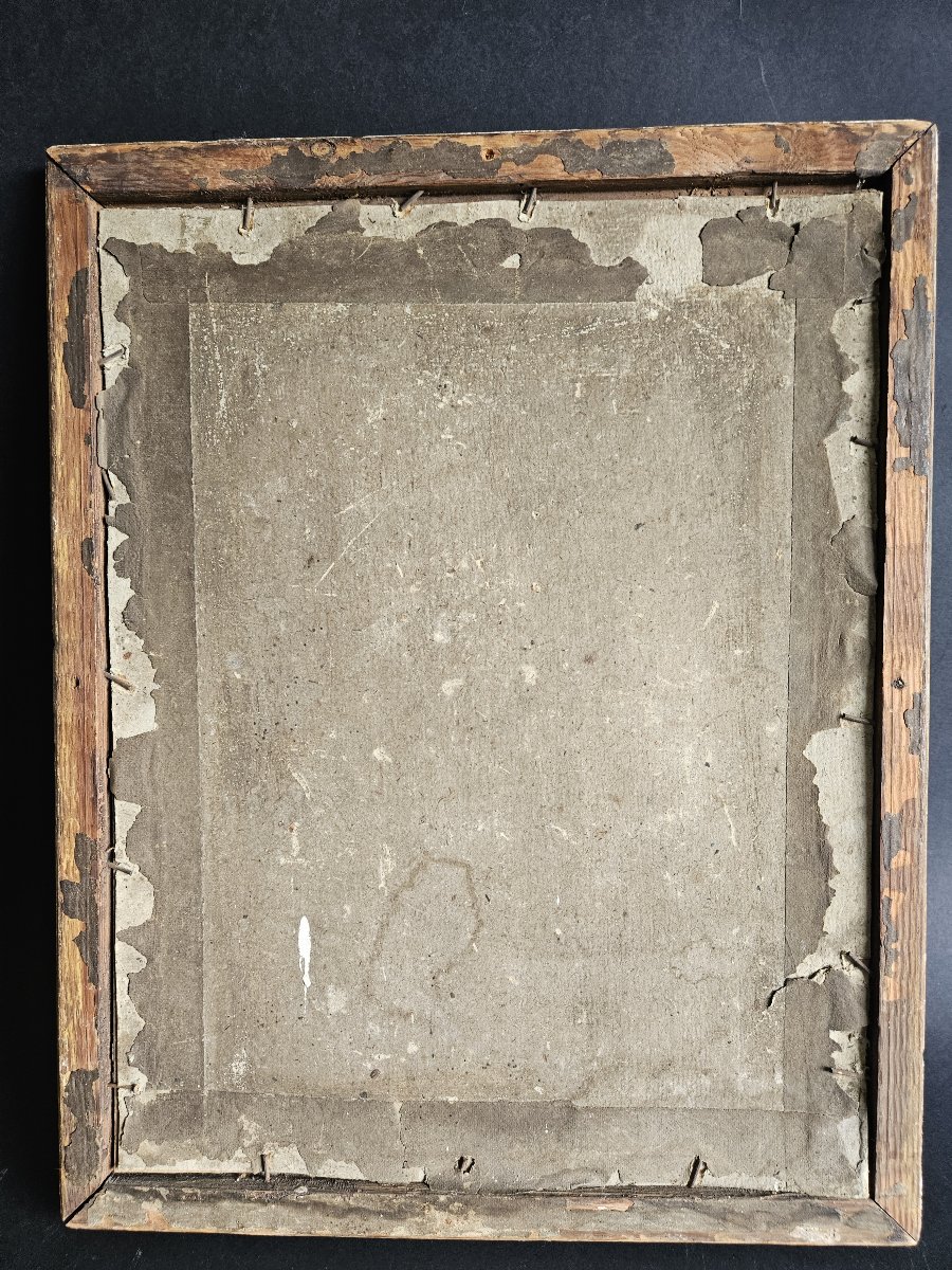 Lithographie en relief d'une tête de chien-photo-1