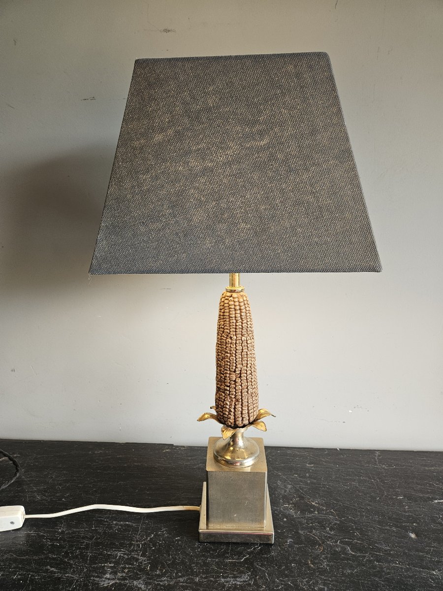 Lamp Base Shaped Like An Ear Of Corn-photo-2