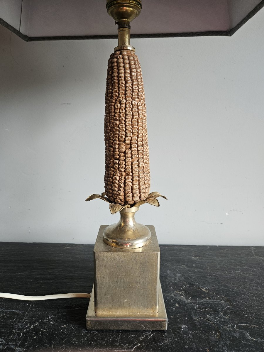 Lamp Base Shaped Like An Ear Of Corn-photo-2