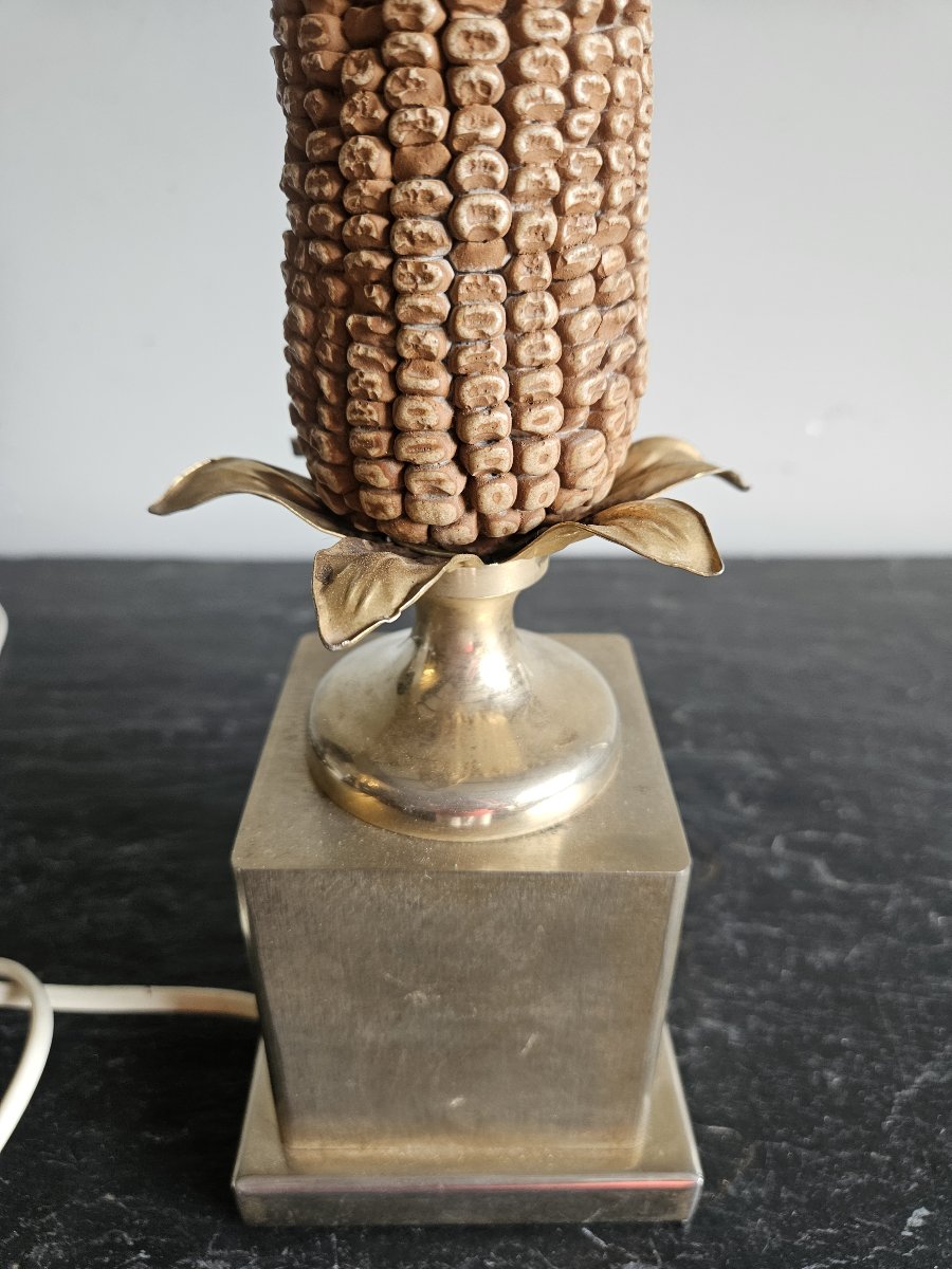 Lamp Base Shaped Like An Ear Of Corn-photo-5