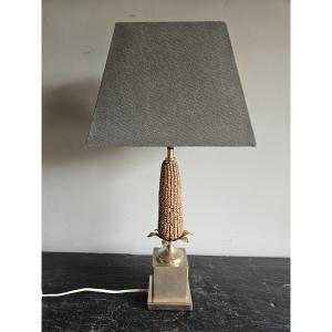Lamp Base Shaped Like An Ear Of Corn