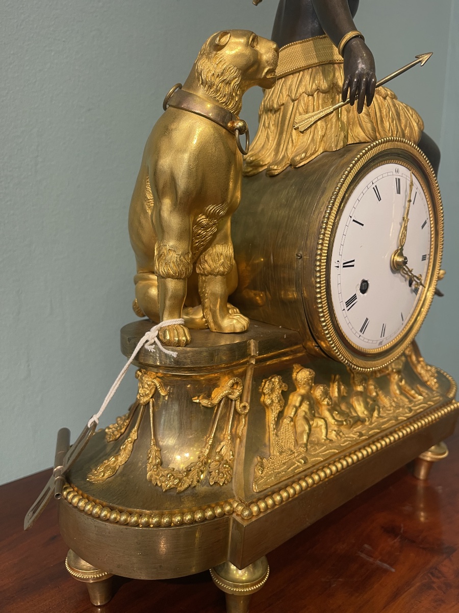 A Clock Known As “a L’afrique” From The Directoire Period-photo-3