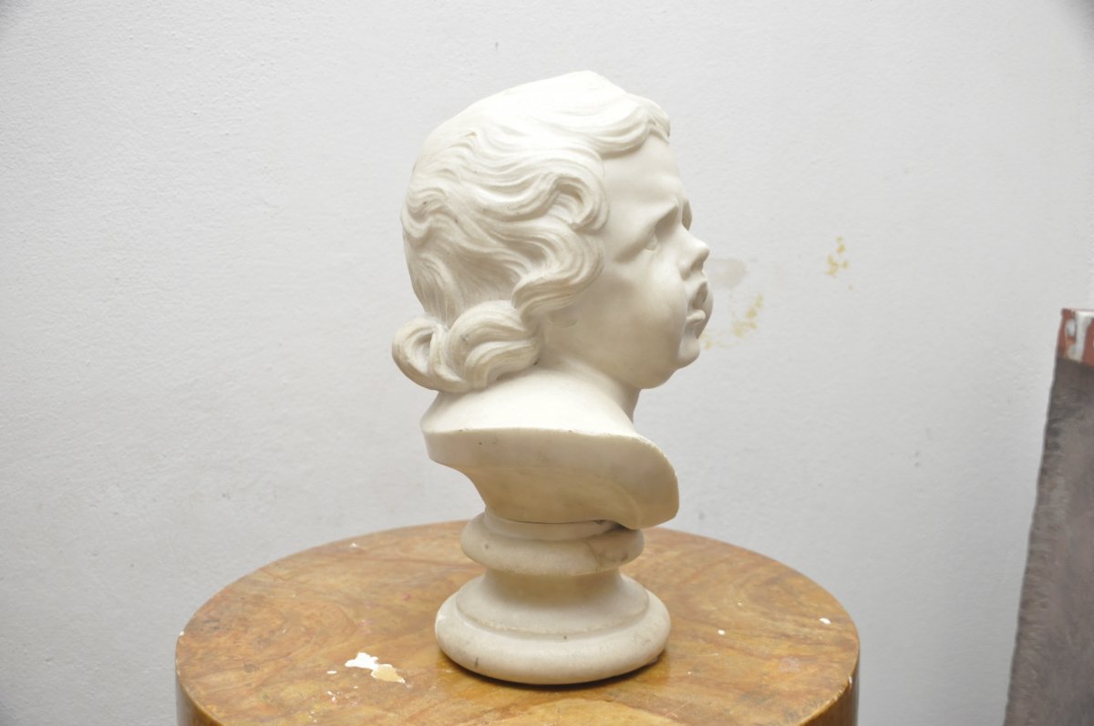 Buste Des Enfant Qui Pleure Suivre De Francois Duquesnoy-photo-2