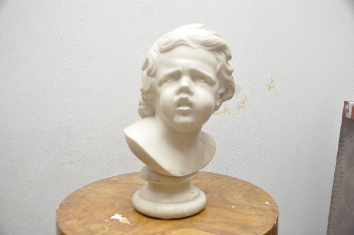 Buste Des Enfant Qui Pleure Suivre De Francois Duquesnoy-photo-1