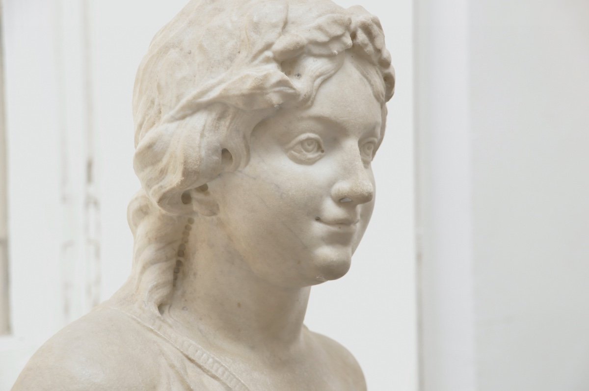 Pair Of Marble Bust-photo-2