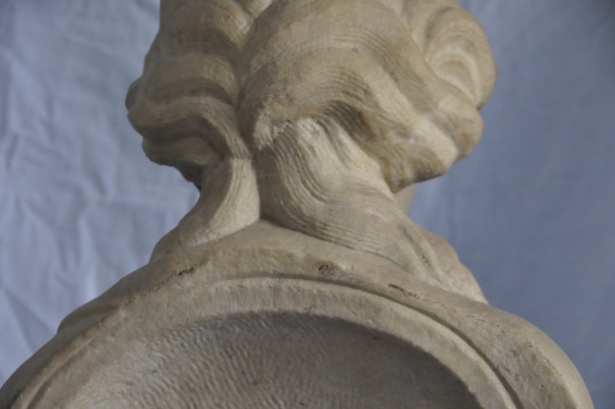 Pair Of Marble Bust-photo-7