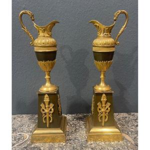 Gilt Bronze Pourers