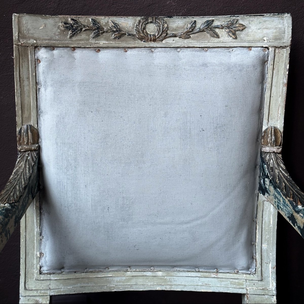 Pair Of 18th Century Consulate Period Armchairs-photo-3
