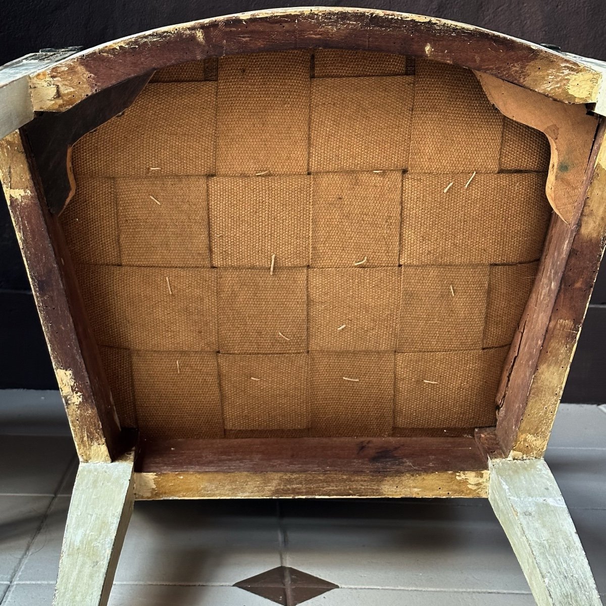 Pair Of 18th Century Consulate Period Armchairs-photo-7
