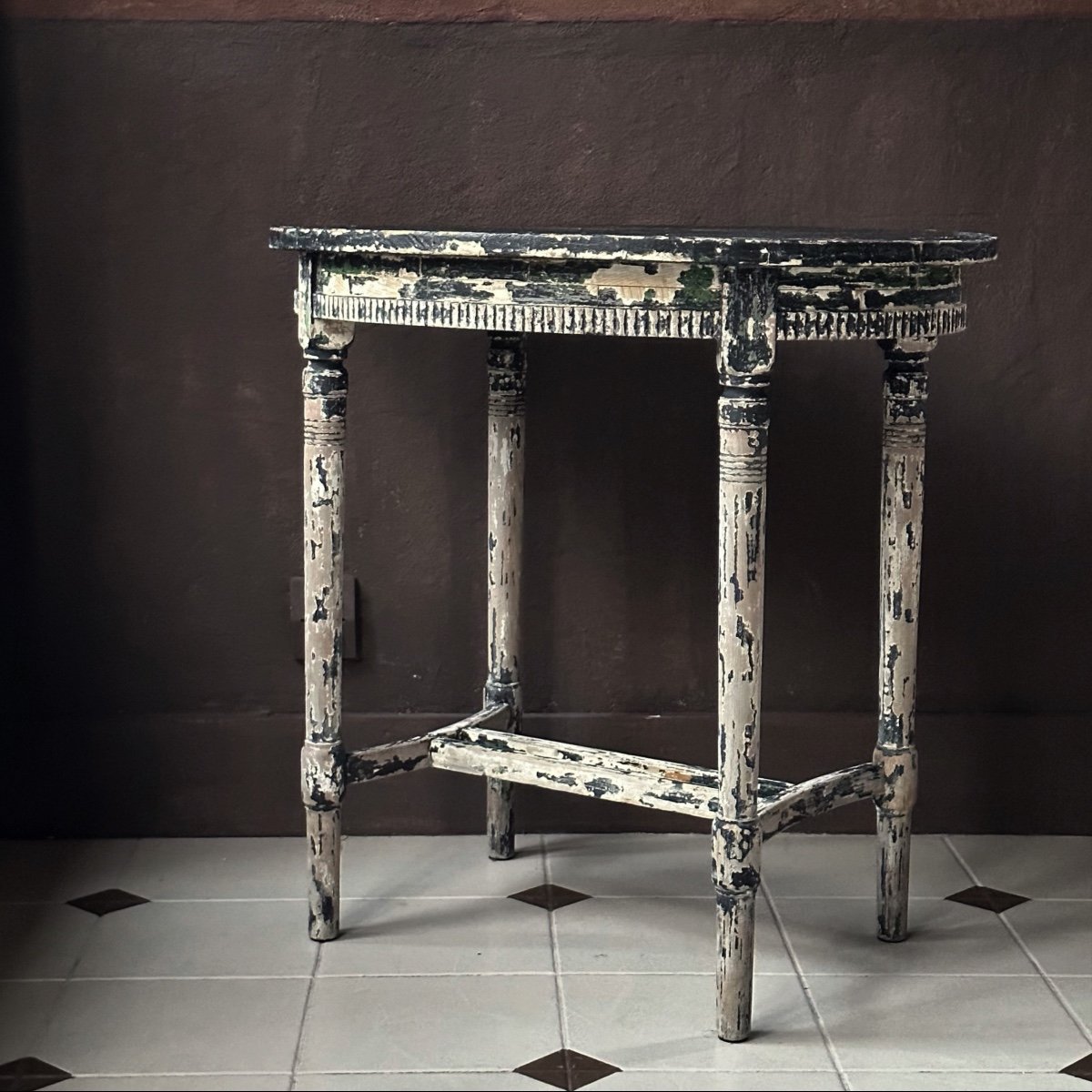 Louis XVI Style Console Late 19th Century-photo-6