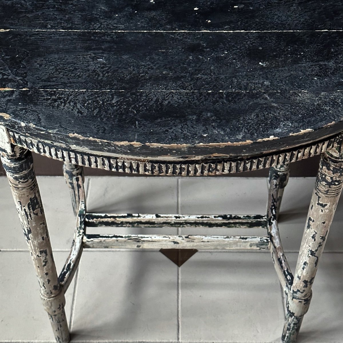 Louis XVI Style Console Late 19th Century-photo-7