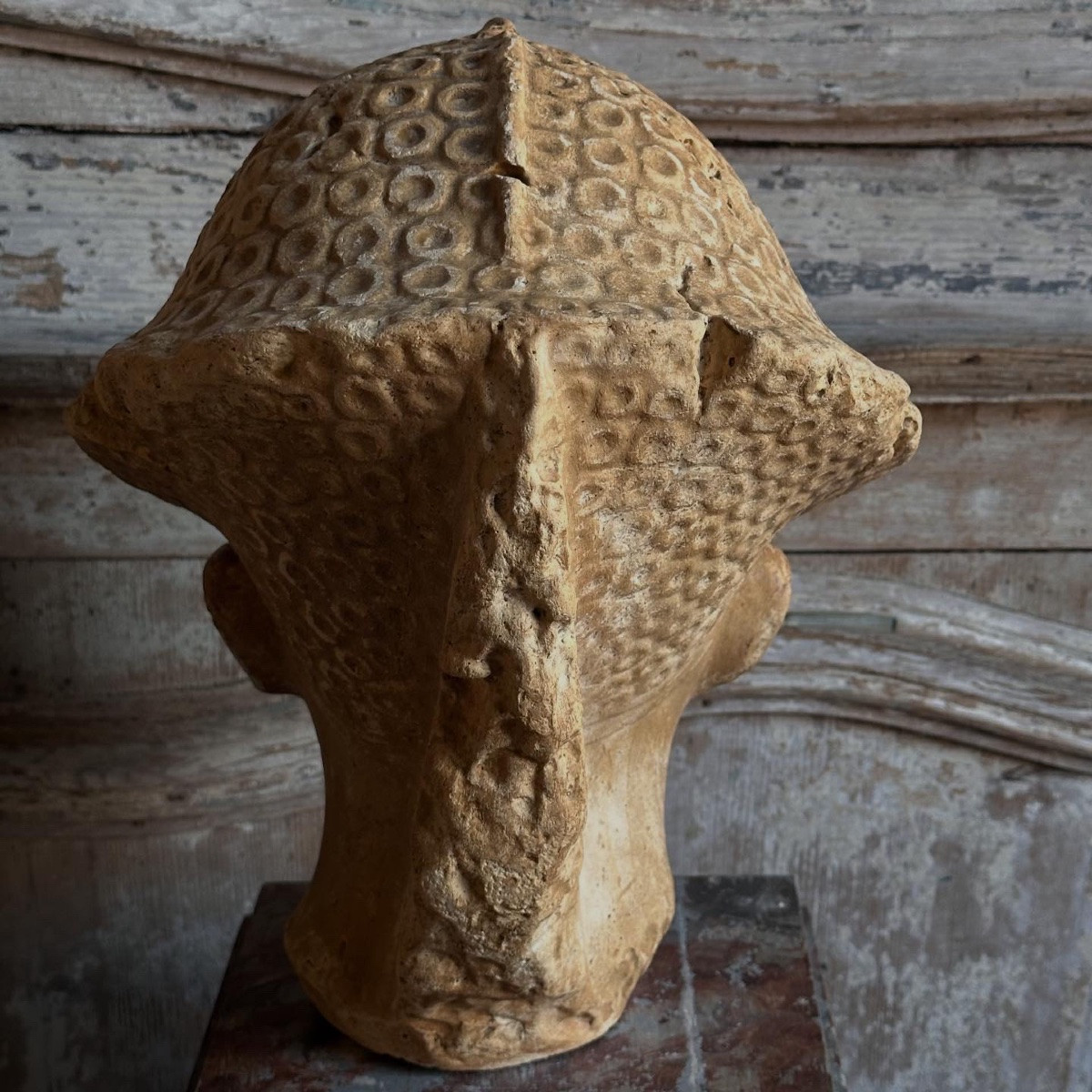 Head Of King Thutmose IV Plaster Cast Louvre Museum Late 19th/early 20th Century-photo-7