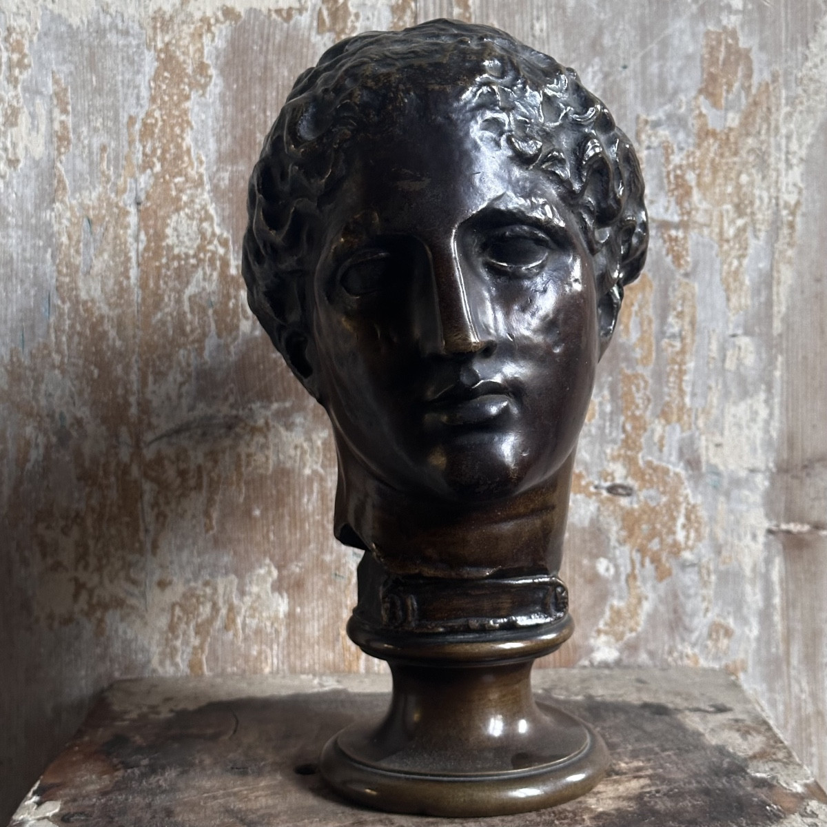 Bust Of Iris's Head, Known As The Laborde Bust From The Parthenon / Bronze, 19th Century