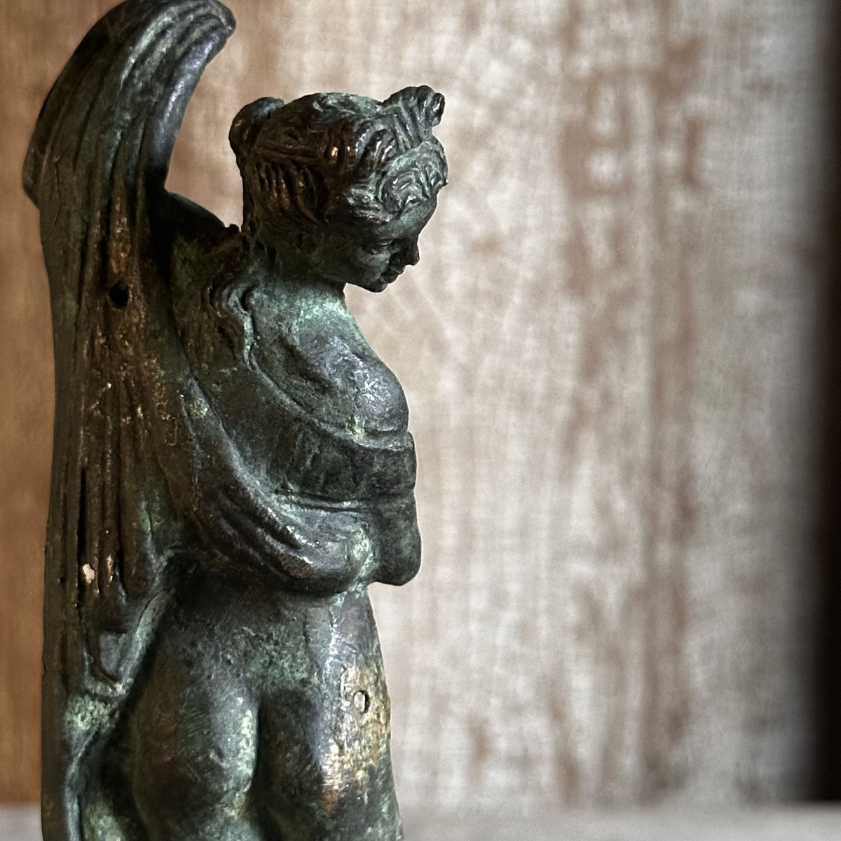 Duo « Faune dansant » & « Vénus Callipyge »Moulages Bronze à l’Antique/Italie/XIXe-photo-8