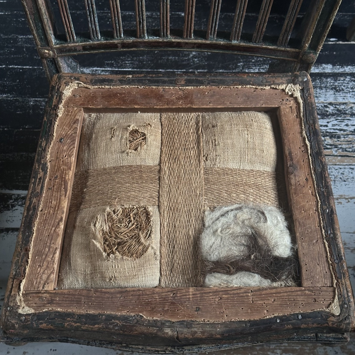 Paire de Chaises Suédoises de Style Gustavien en bois sculpté Année 1834/XIXe-photo-5