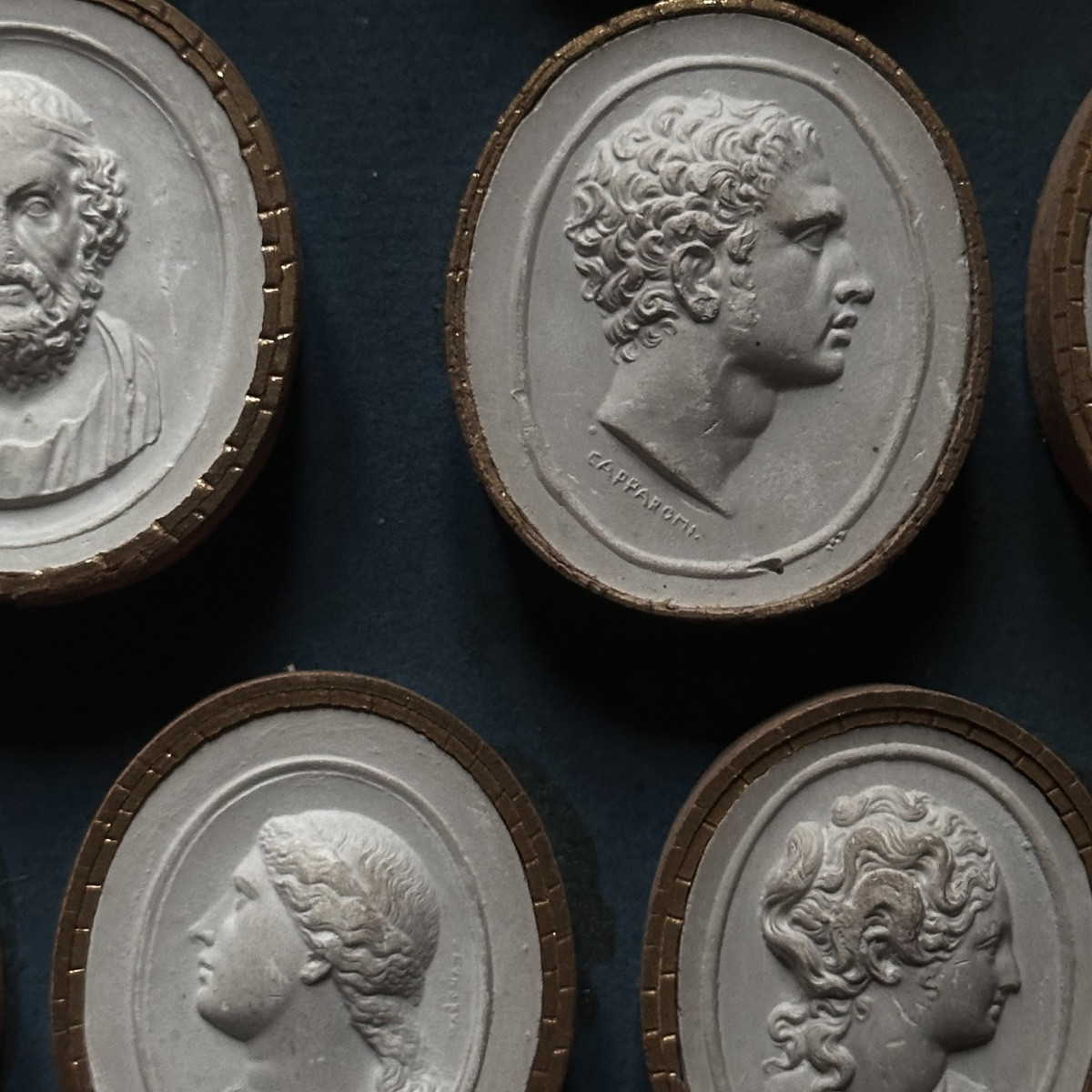 Collection Of 50 Grand Tour 19th Century Intaglio Prints In Its Case With Catalogue -photo-6