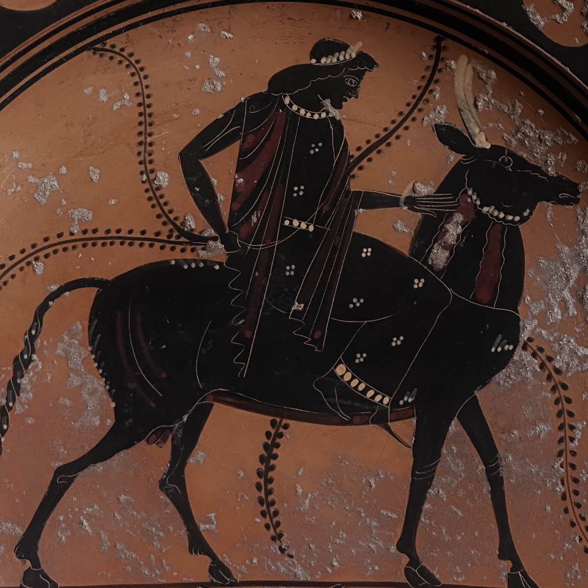 Pair Of Large Neo-greek Platters/terracotta Reproductions, Late 19th/early 20th Century/italy-photo-1