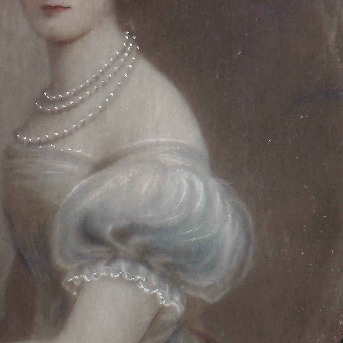 1 Miniature Lady Of 19th Century Quality-photo-2