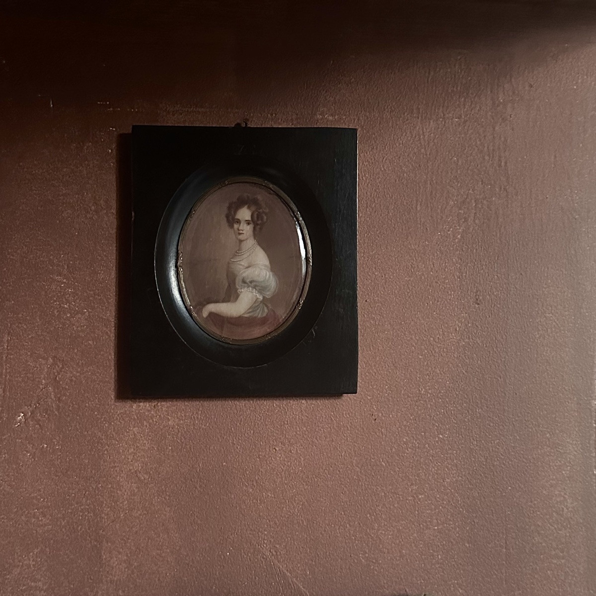 1 Miniature Lady Of 19th Century Quality-photo-6