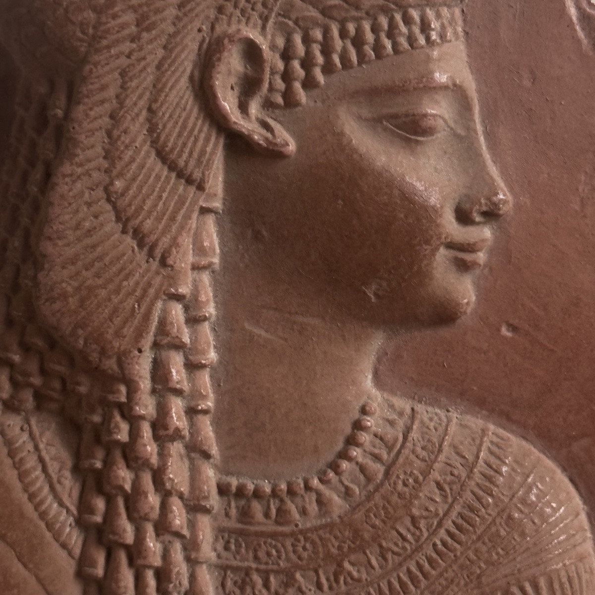 Moulage Fragment de Stèle Déesse Egyptienne/Musée du Louvre/XXe-photo-3