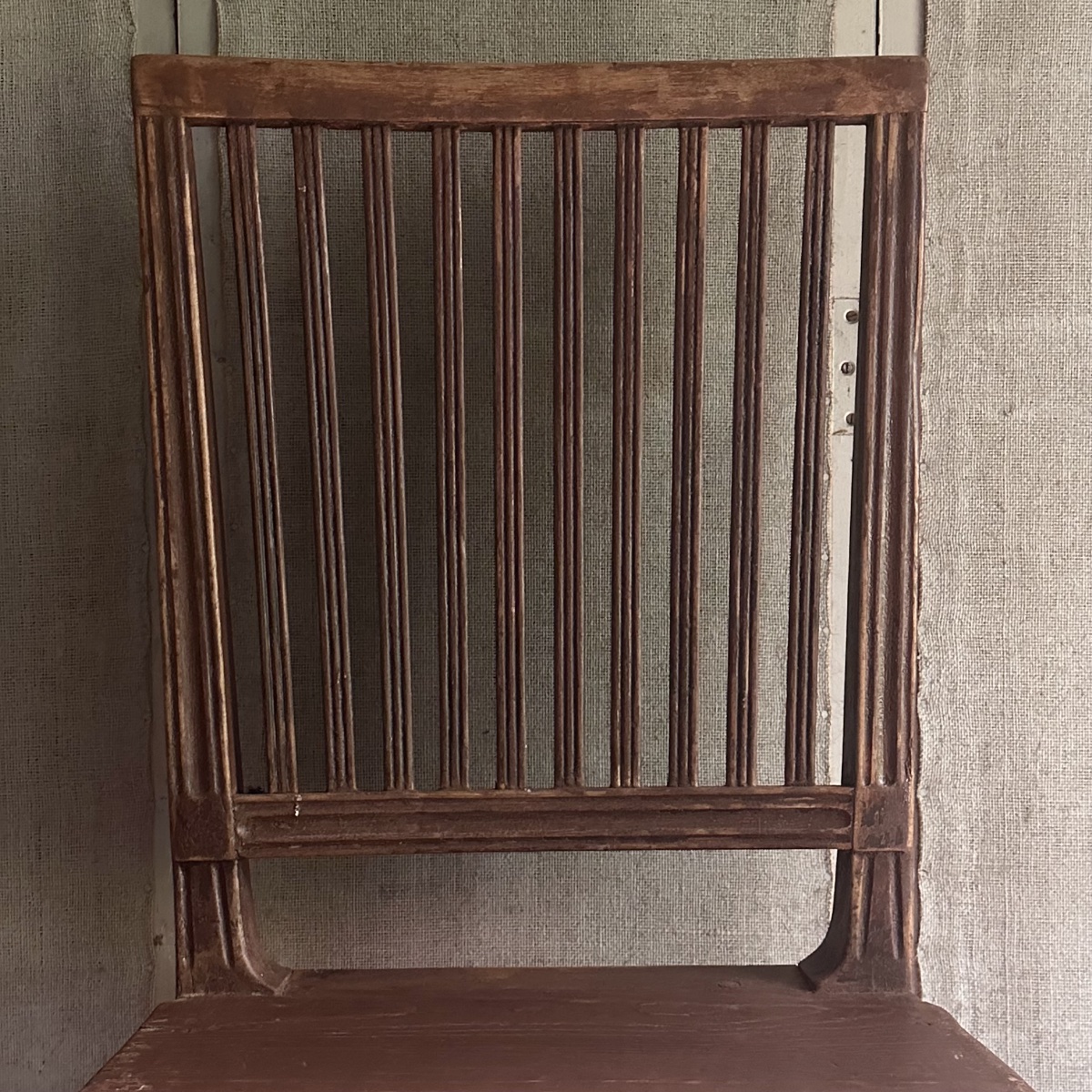 Swedish “allmoge” Chair, 1800/late 18th Century-photo-4
