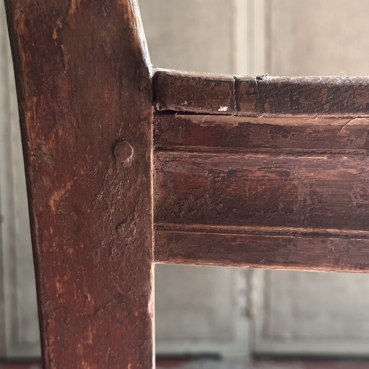 Swedish “allmoge” Chair, 1800/late 18th Century-photo-8