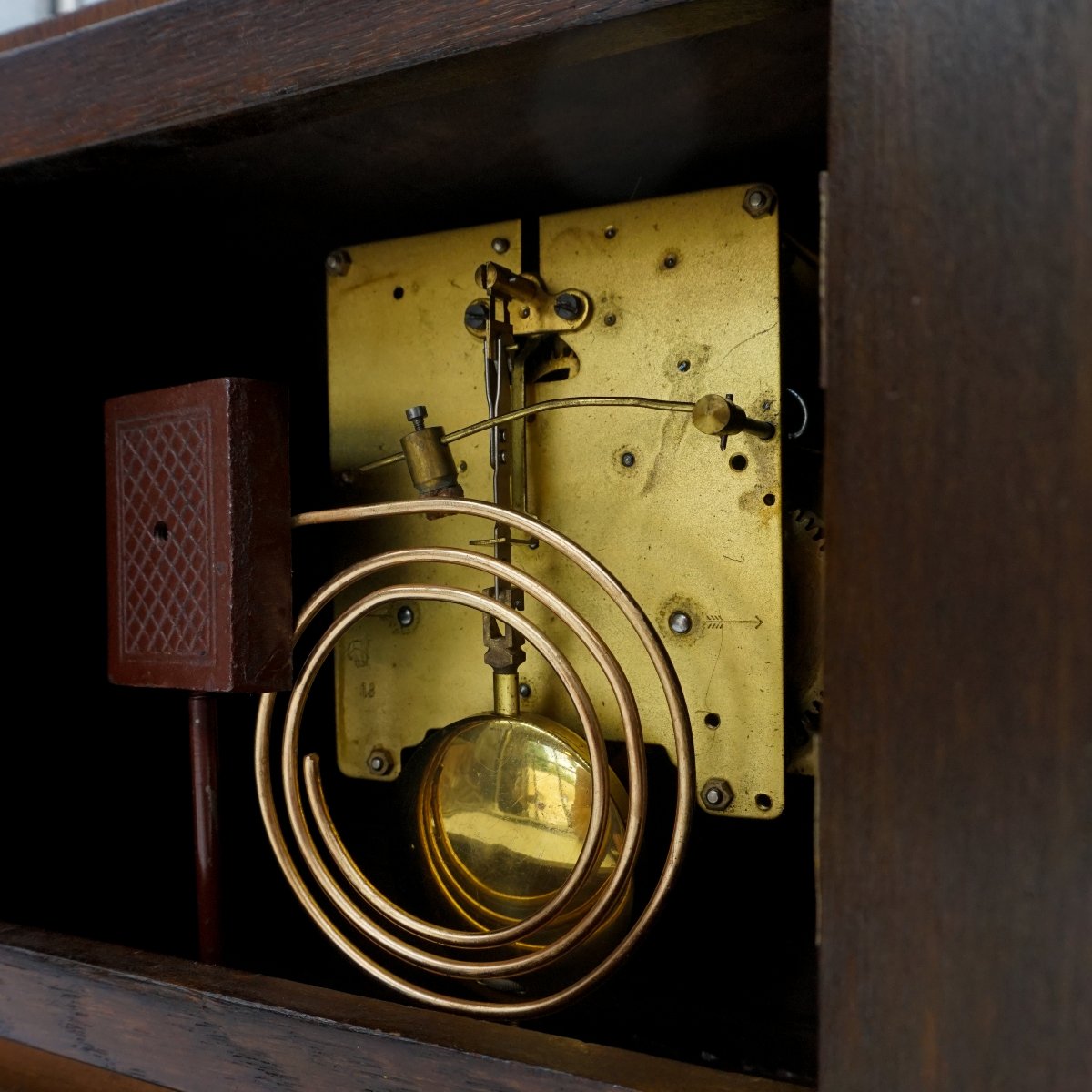Pendule de cheminée Art Déco – Müller & Co-photo-4