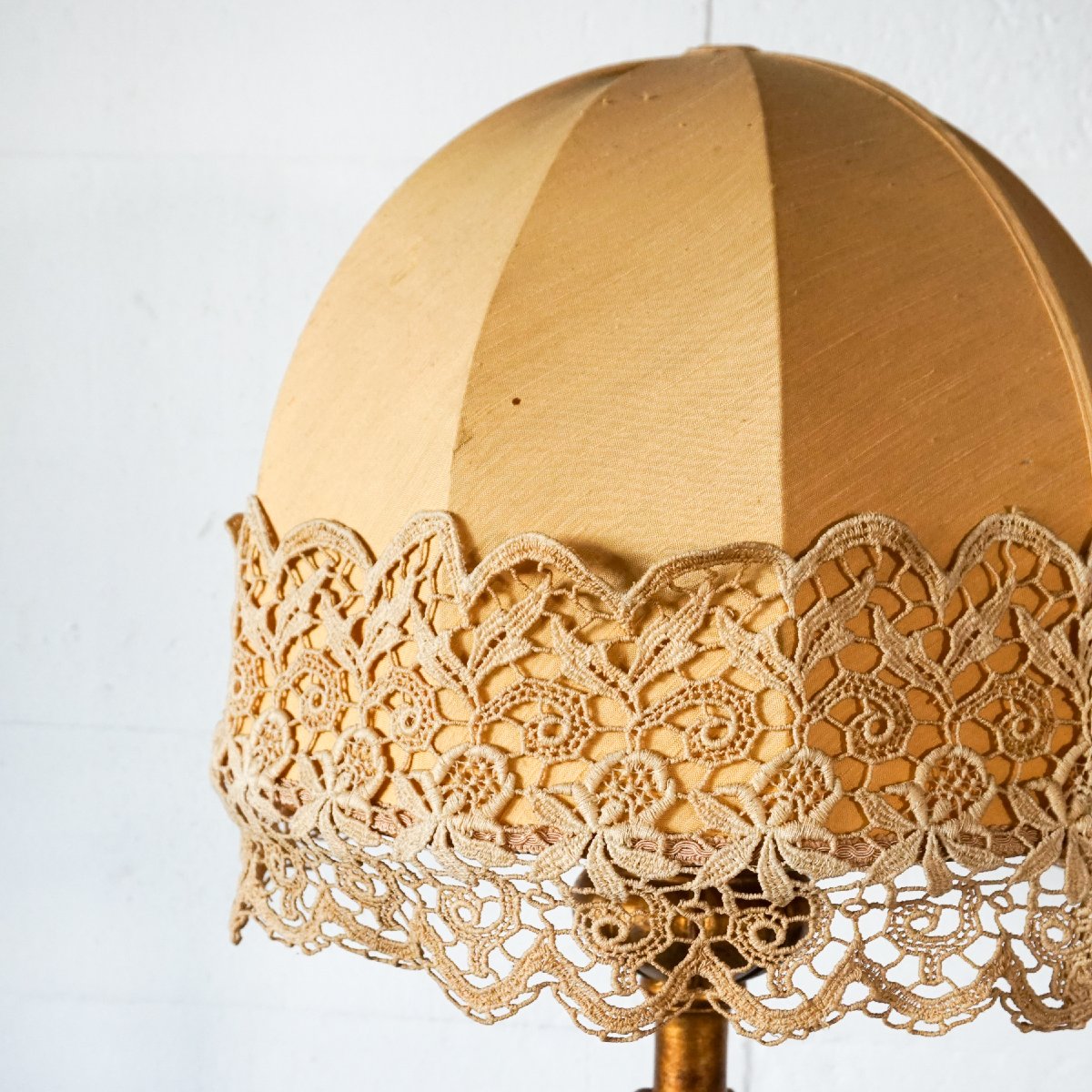 Lampadaire en Bois Doré Issu d’un Chandelier Processionnel – Italie, Début XXe Siècle-photo-5