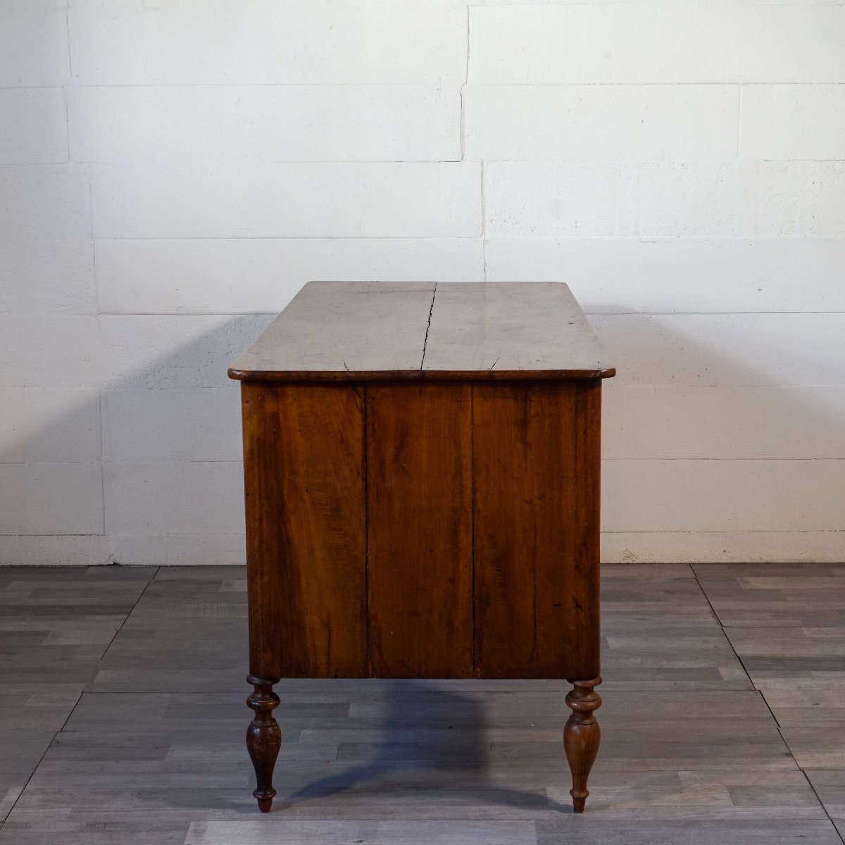 Antique Italian Work Desk With Pull-out Writing Surface – 19th Century-photo-6