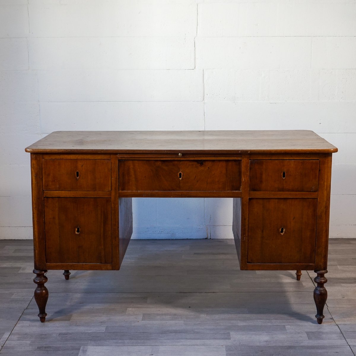 Antique Italian Work Desk With Pull-out Writing Surface – 19th Century-photo-7