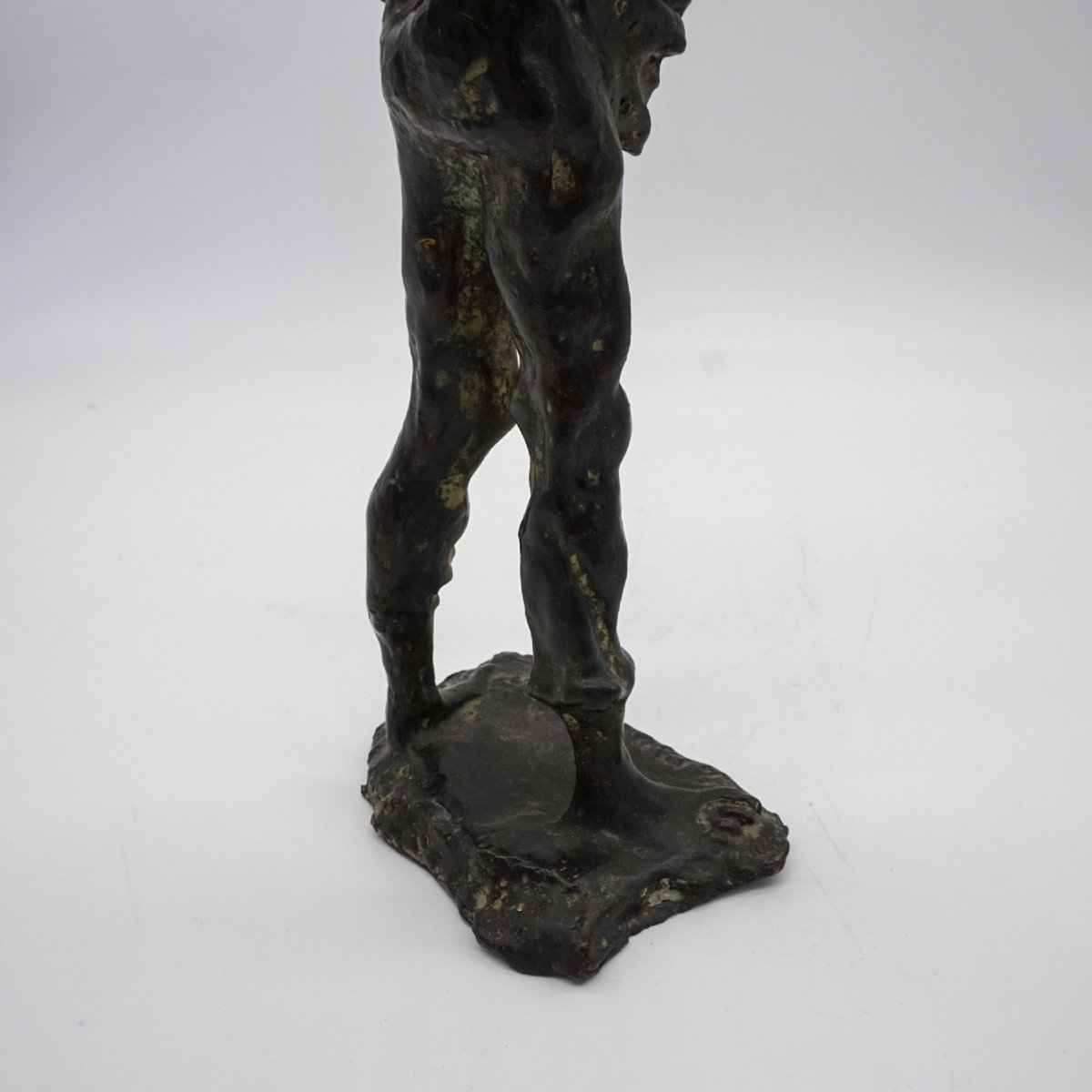 Paire de sculptures en bronze « Mondina » et « Seminatore » d’Augusto Murer – Italie, 1975-photo-3