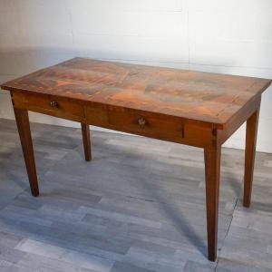 Antique Italian Gaming Table With Inlaid Top – Mid 19th Century