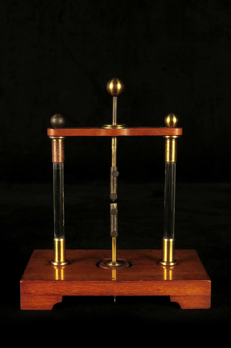 Rare Série De 11 Instruments Scientifiques Du XIXeme Siècle / Experiences Cabinet Curiosités-photo-3