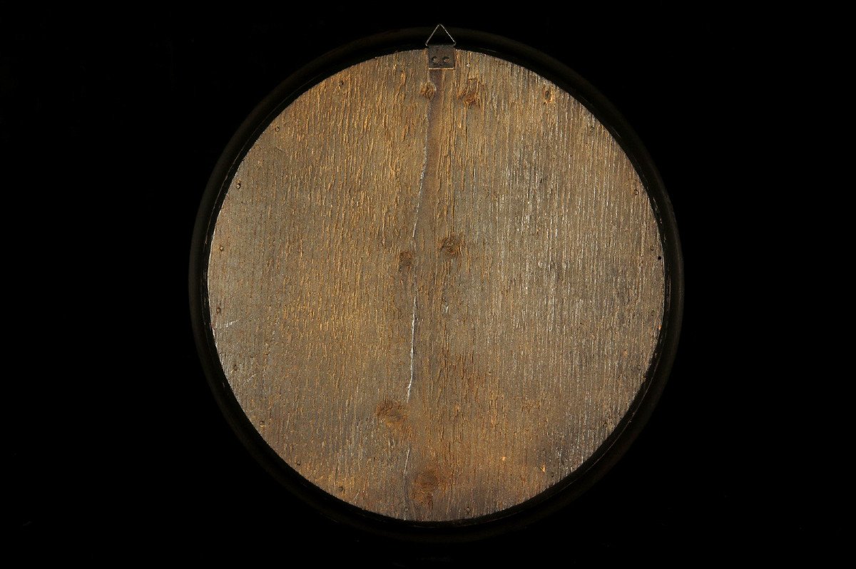 Rare Et Ancienne Petite Broderie, Travail Du XVIIIeme Siècle / Art Populaire Saint Pierre-photo-3