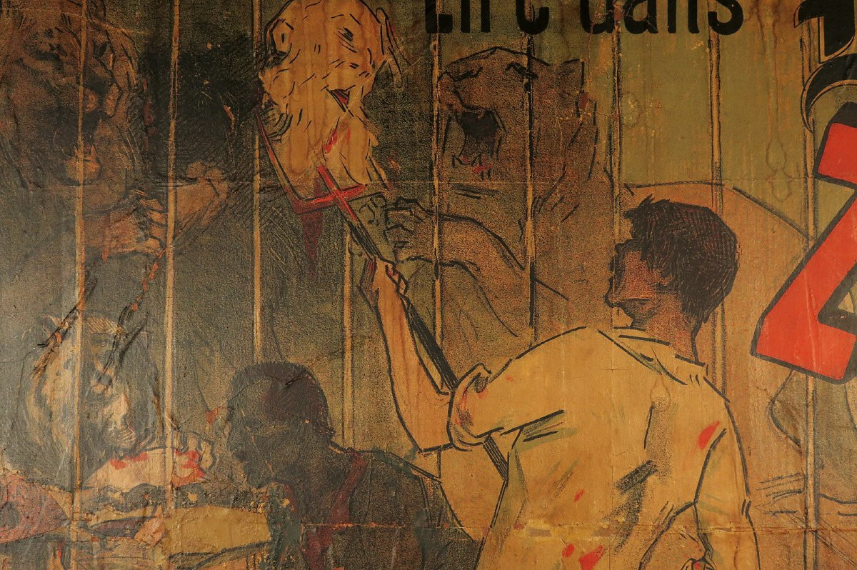 Old Poster, Play After Oscar Méténier Circa 1890 / Univers Forain -photo-3