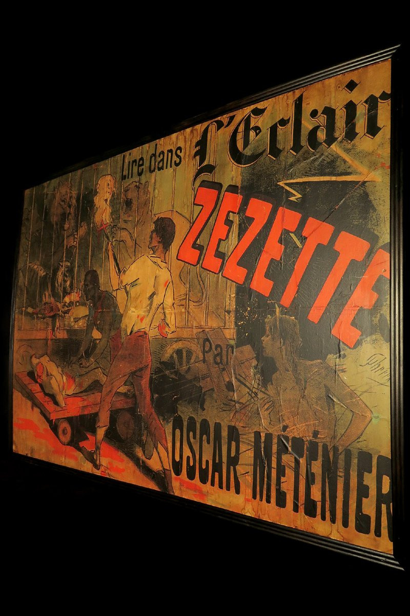 Old Poster, Play After Oscar Méténier Circa 1890 / Univers Forain -photo-6