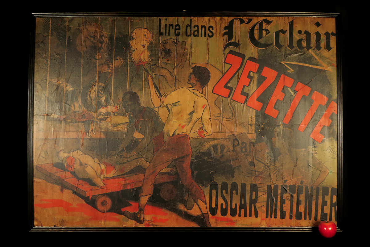 Old Poster, Play After Oscar Méténier Circa 1890 / Univers Forain 