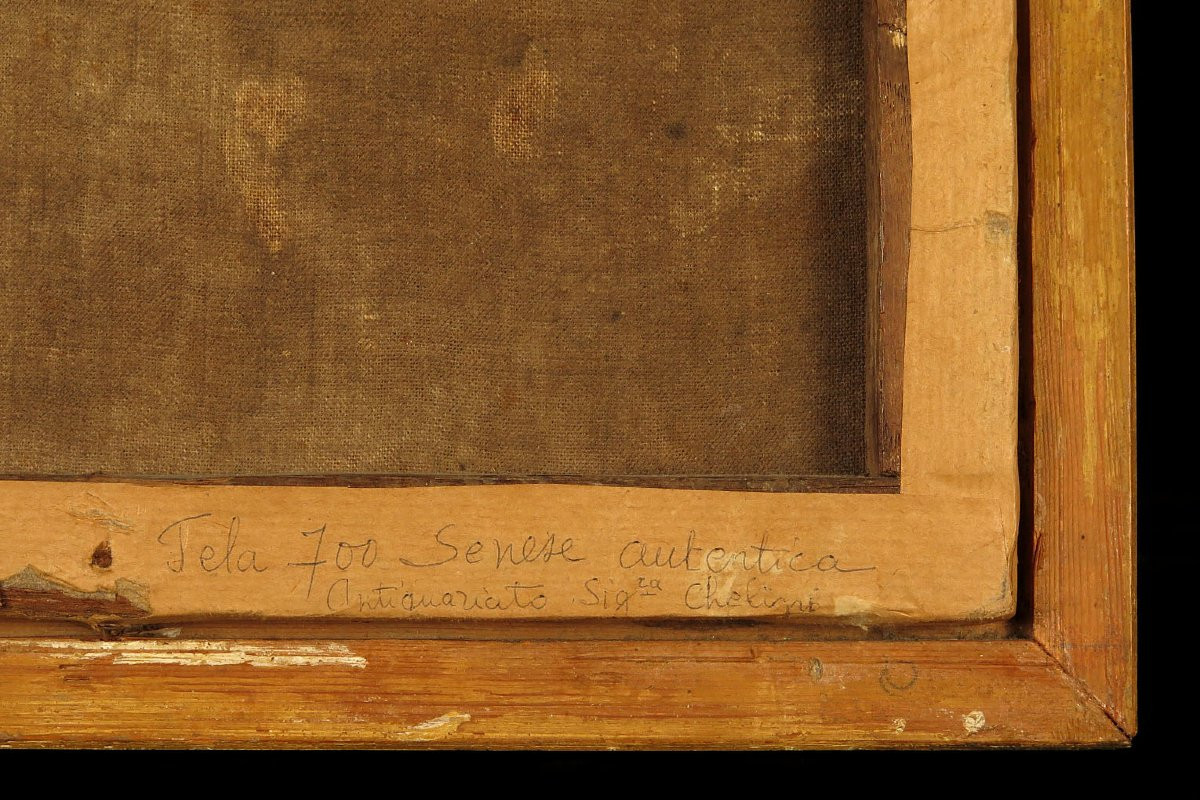Antique 18th-century Portrait, Oil Painting Of Saint Sebastian / Origin: Italy-photo-6