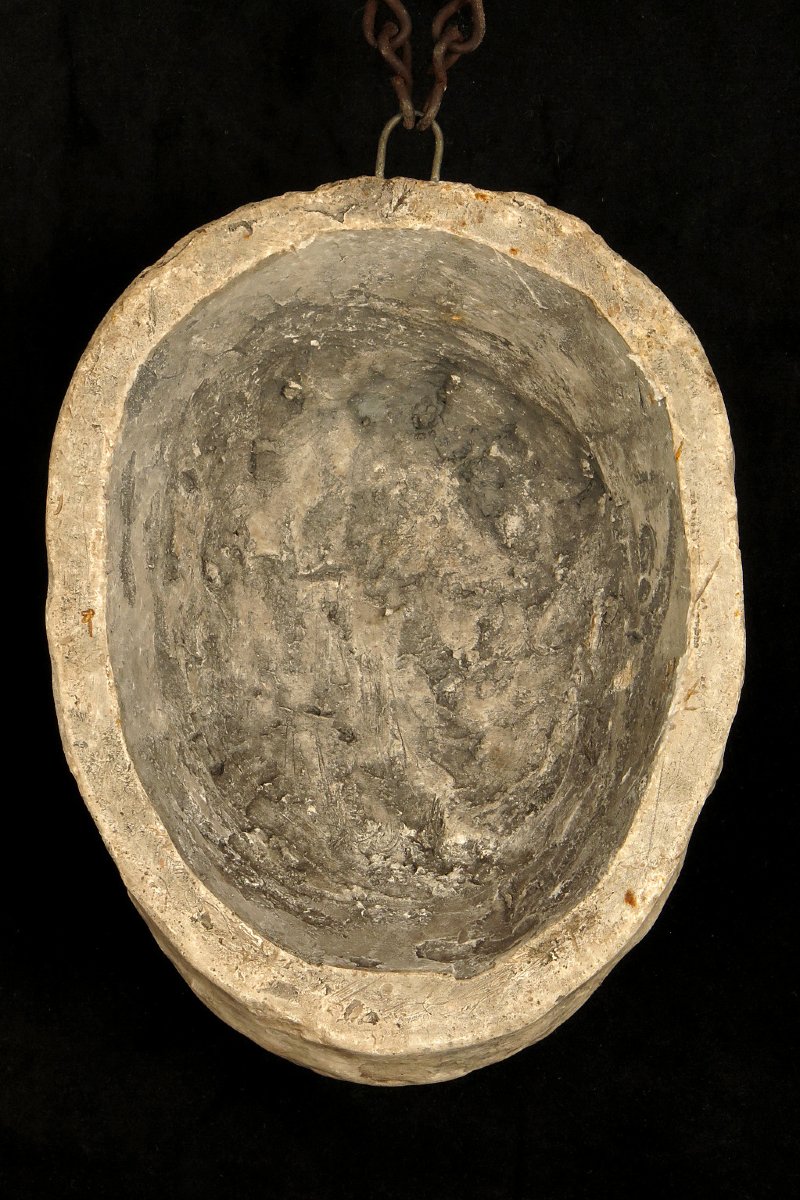 Antique Plaster Sculpture, -photo-3