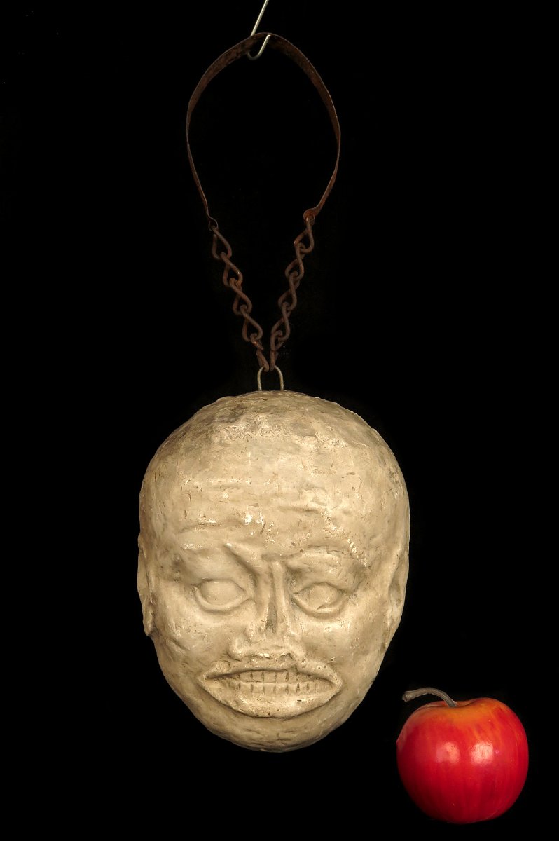 Antique Plaster Sculpture, -photo-7