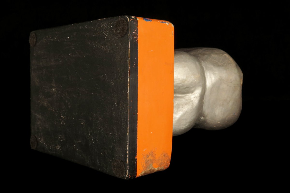 Ancienne sculpture d'une dent, vers 1940 / Dentiste Cabinet Curiosités Publicité-photo-7