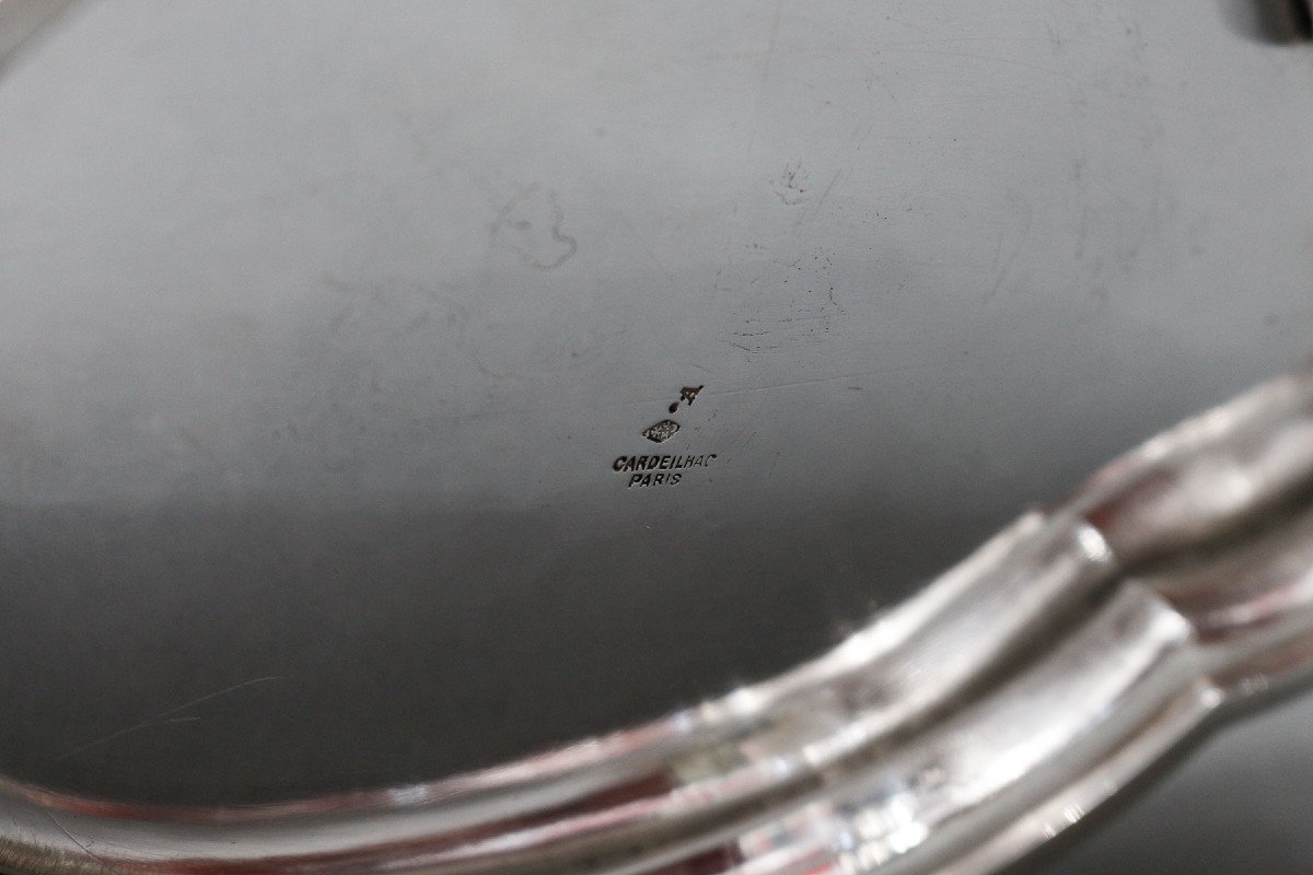 Cardeilhac - Fruit Basket In Sterling Silver 19th Century-photo-3